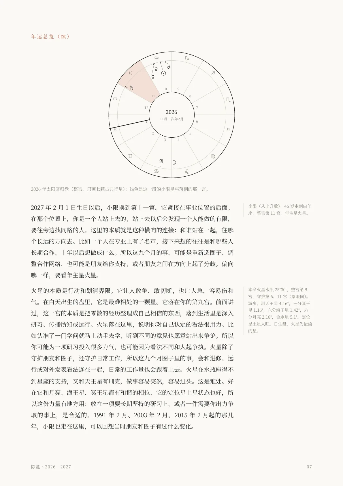 年运报告样稿第 6 页