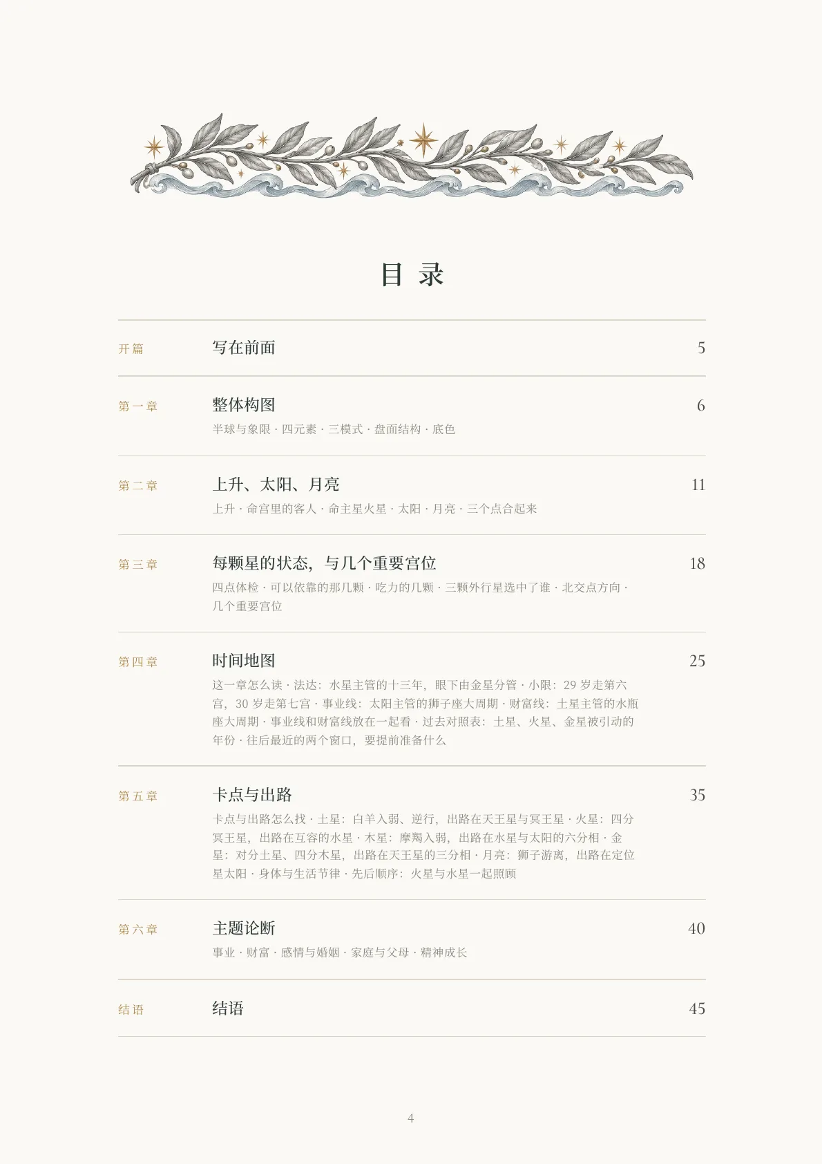Steven · 本命盘完整解析样稿第 4 页