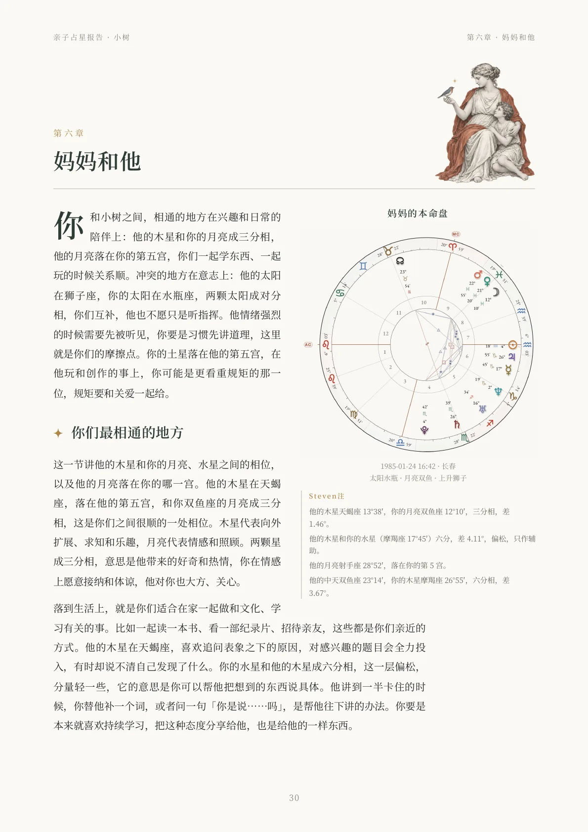 亲子占星报告样稿第 7 页