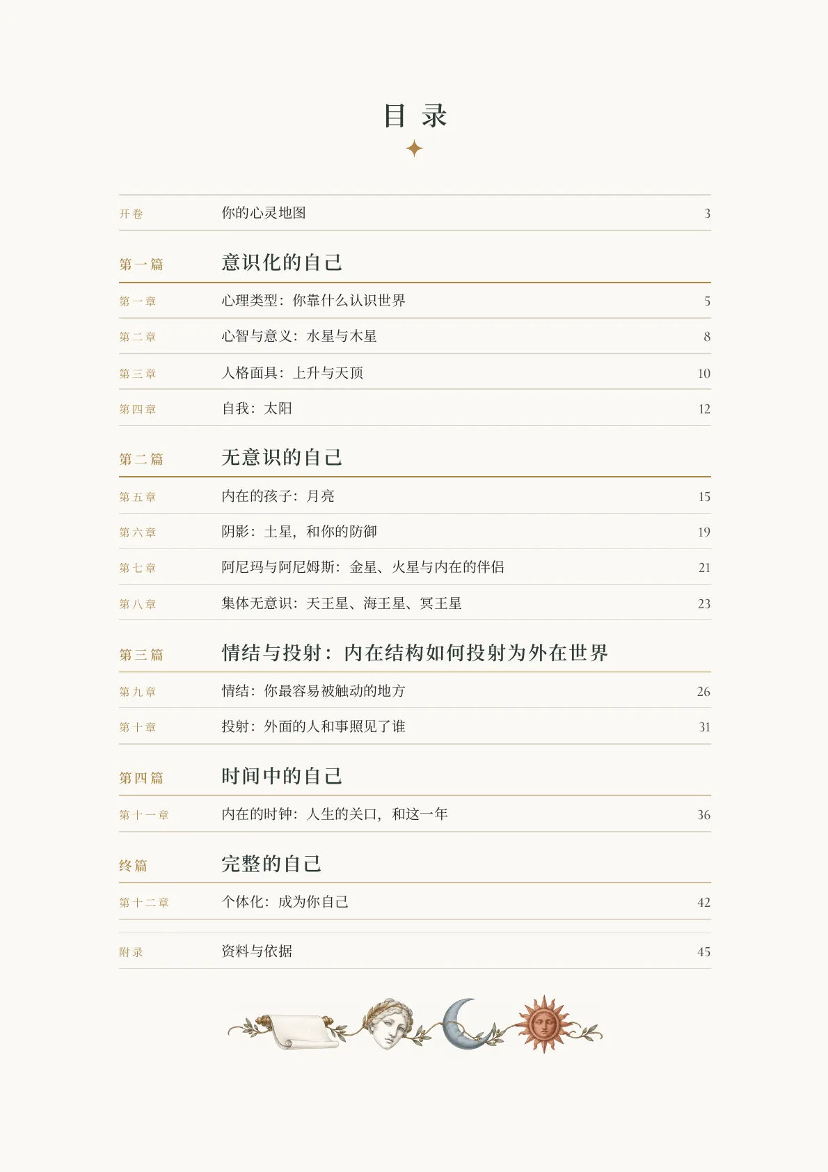 心理占星报告样稿第 2 页